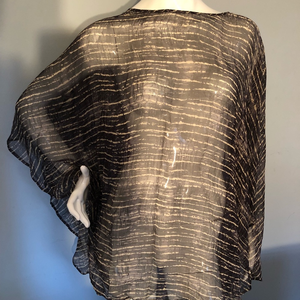 Eileen Fisher Silk Poncho